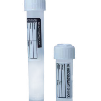 Screw Capped Blood Collection Tubes (Plain Without Additives Tubes)