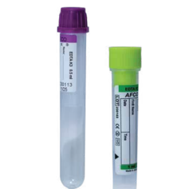 Push Capped Blood Collection Tubes (EDTA K3 Tubes)