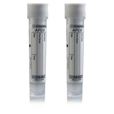 Push Capped Blood Collection Tubes (Fluoride Oxalate Tubes)